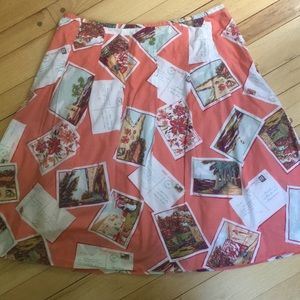 Eddie Bauer 100% cotton skirt postcards